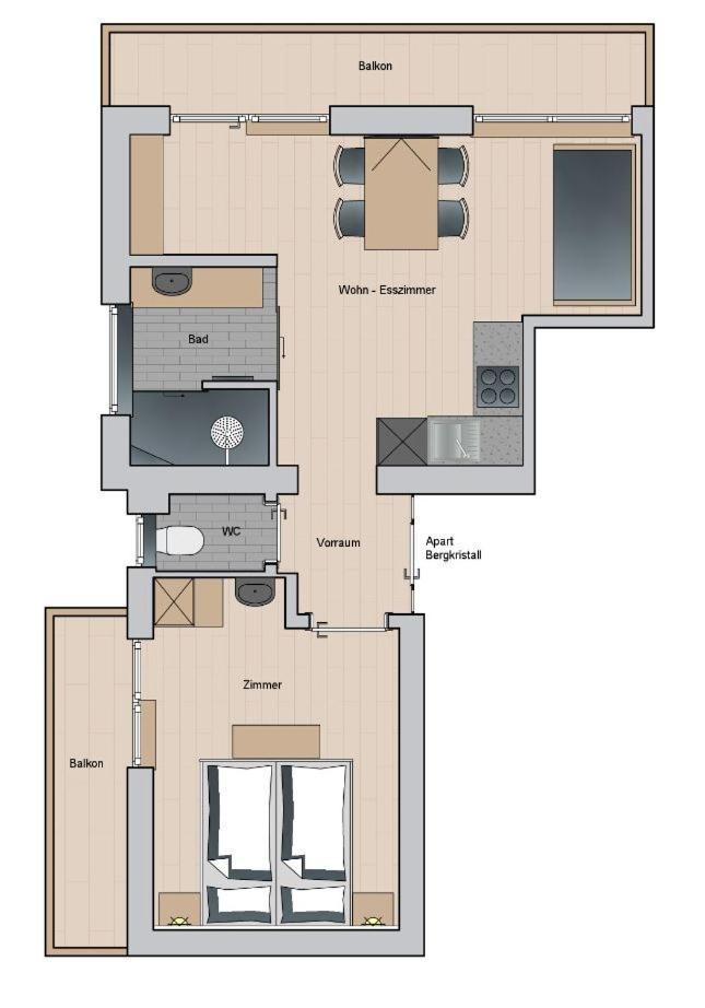 Pienz Apart Oetz Exteriör bild